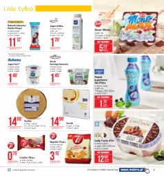 Gazetka promocyjna Makro - [Oferta promocyjna] Artykuły spożywcze - Gazetka - ważna od 22.02 do 22.02.2021 - strona 7 - produkty: Ser, Jogurt, Tortilla, Napój jogurtowy, Serek homogenizowany, Lody, Serek, Tonik, Rogal, Baton, Jogurt bio, Deser, Kakao, Napój, Kinder, Monte