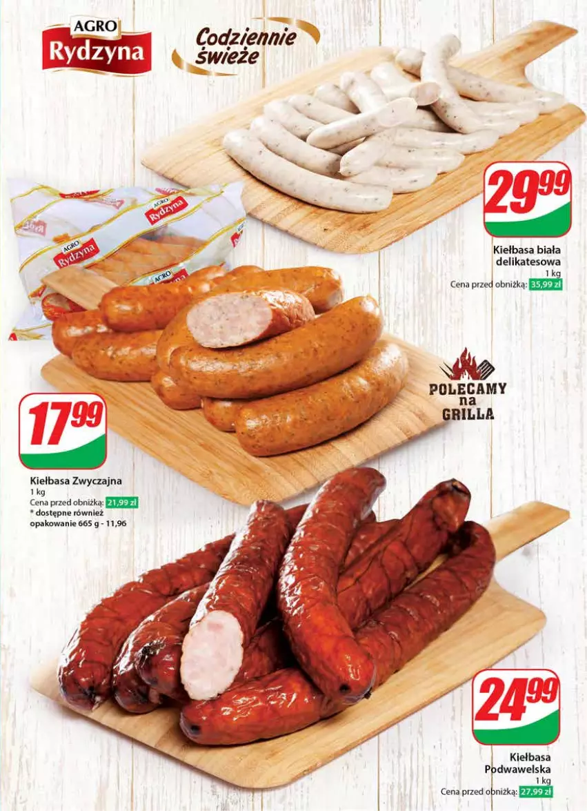 Gazetka promocyjna Dino - Gazetka 34 / 2024 - ważna 21.08 do 27.08.2024 - strona 31 - produkty: Kiełbasa, Kiełbasa biała, Wawel