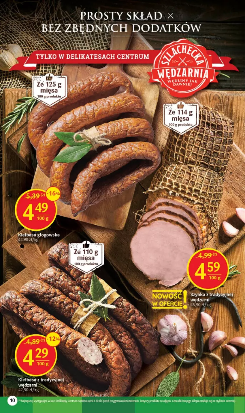 Gazetka promocyjna Delikatesy Centrum - Gazetka DC26 - ważna 06.07 do 12.07.2023 - strona 10 - produkty: Kiełbasa, Kiełbasa głogowska, Rum