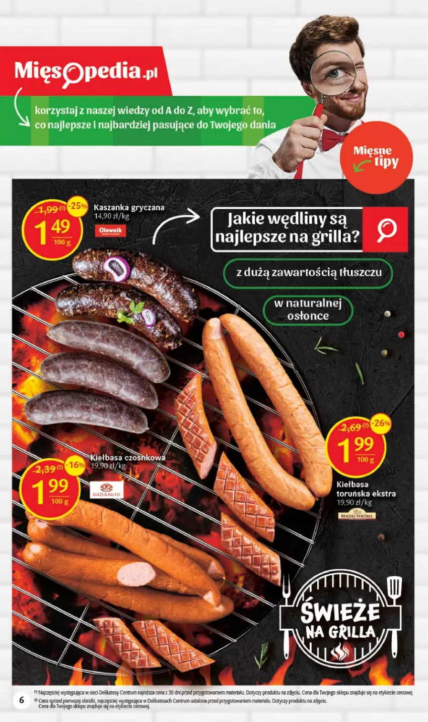 Gazetka promocyjna Delikatesy Centrum - Gazetka DC26 - ważna 06.07 do 12.07.2023 - strona 6 - produkty: Grill, Gry, Kasza, Kaszanka, Kiełbasa, Rum