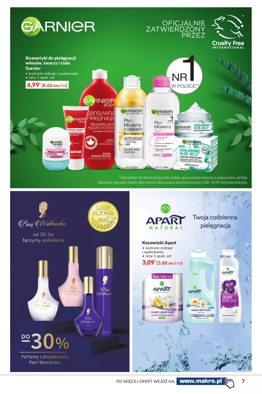 Gazetka promocyjna Makro - [Oferta specjalna] Lato dla urody - ważna 29.06 do 12.07.2021 - strona 7 - produkty: Garnier, Kosmetyki do pielęgnacji