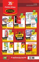Gazetka promocyjna Arhelan - Gazetka - Gazetka - ważna od 12.07 do 12.07.2026 - strona 1 - produkty: Piwo, Ciastka, Gin, Cif, Papier, Warka, Mleczko, Ręcznik, Rolki, Czekolada, Napój, Olej, Milka, Jagodzianka, Mleko