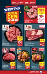 Gazetka promocyjna Aldi - Pełna oferta - Gazetka - ważna od 27.09 do 27.09.2025 - strona 33 - produkty: Kurczak, Mięso mielone, Mięso mielone z łopatki wieprzowej, Sok, Por, Sokołów, Mięsne specjały, Morliny, Udziec wołowy, Mięso, Fa
