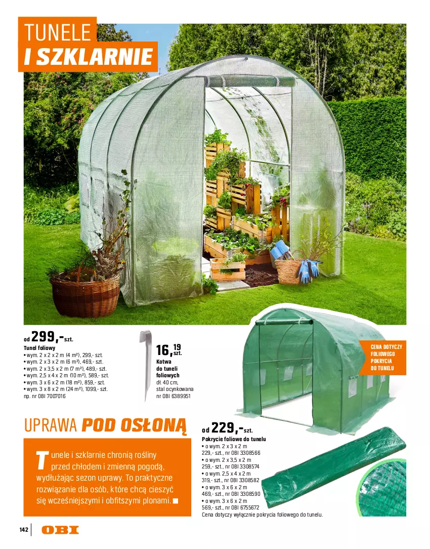 Gazetka promocyjna Obi - Gazetka OBI - ważna 16.03 do 30.09.2026 - strona 142 - produkty: Cynk, Tunel