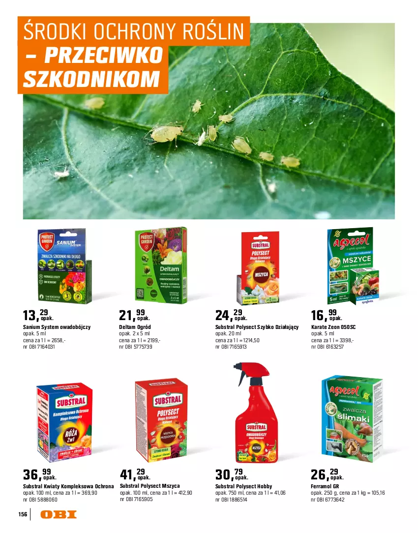 Gazetka promocyjna Obi - Gazetka OBI - ważna 16.03 do 30.09.2026 - strona 156 - produkty: Amol, Hobby, Ogród