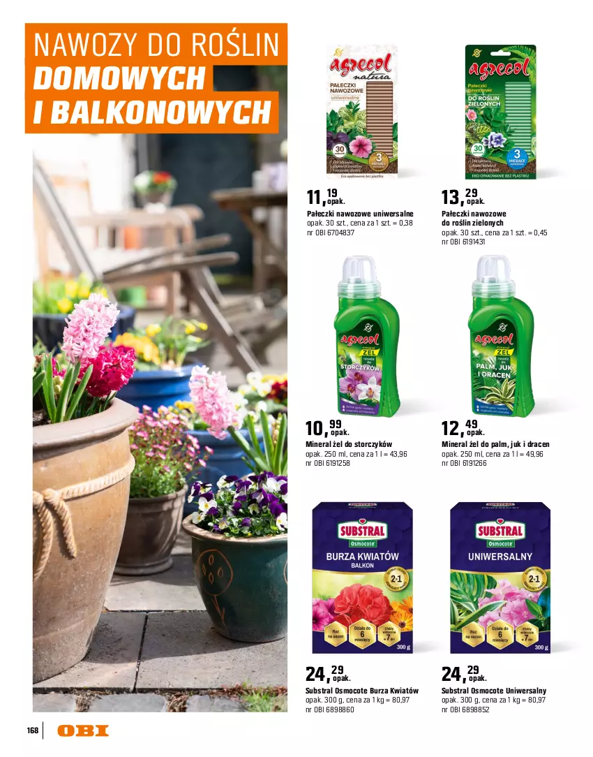 Gazetka promocyjna Obi - Gazetka OBI - ważna 16.03 do 30.09.2026 - strona 168 - produkty: Nawóz, Storczyk, Surf