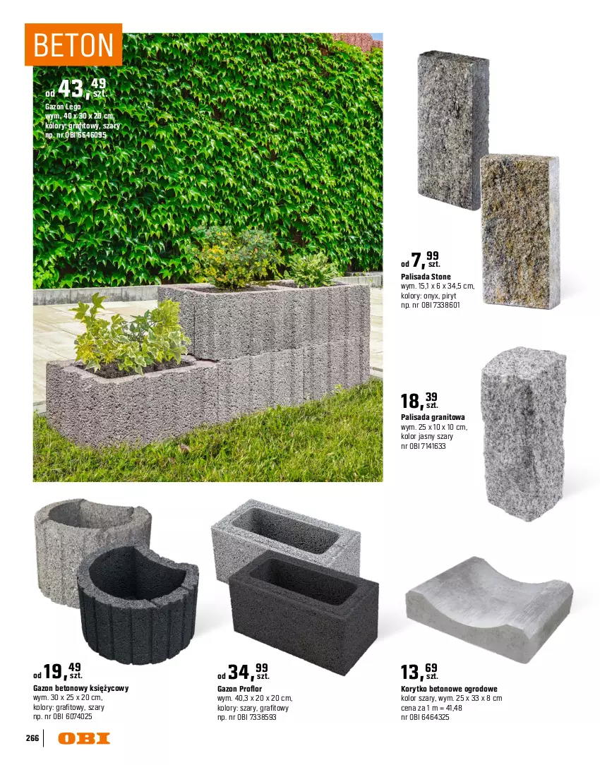Gazetka promocyjna Obi - Gazetka OBI - ważna 16.03 do 30.09.2026 - strona 266 - produkty: Gra, Gry, Keramzyt, LEGO