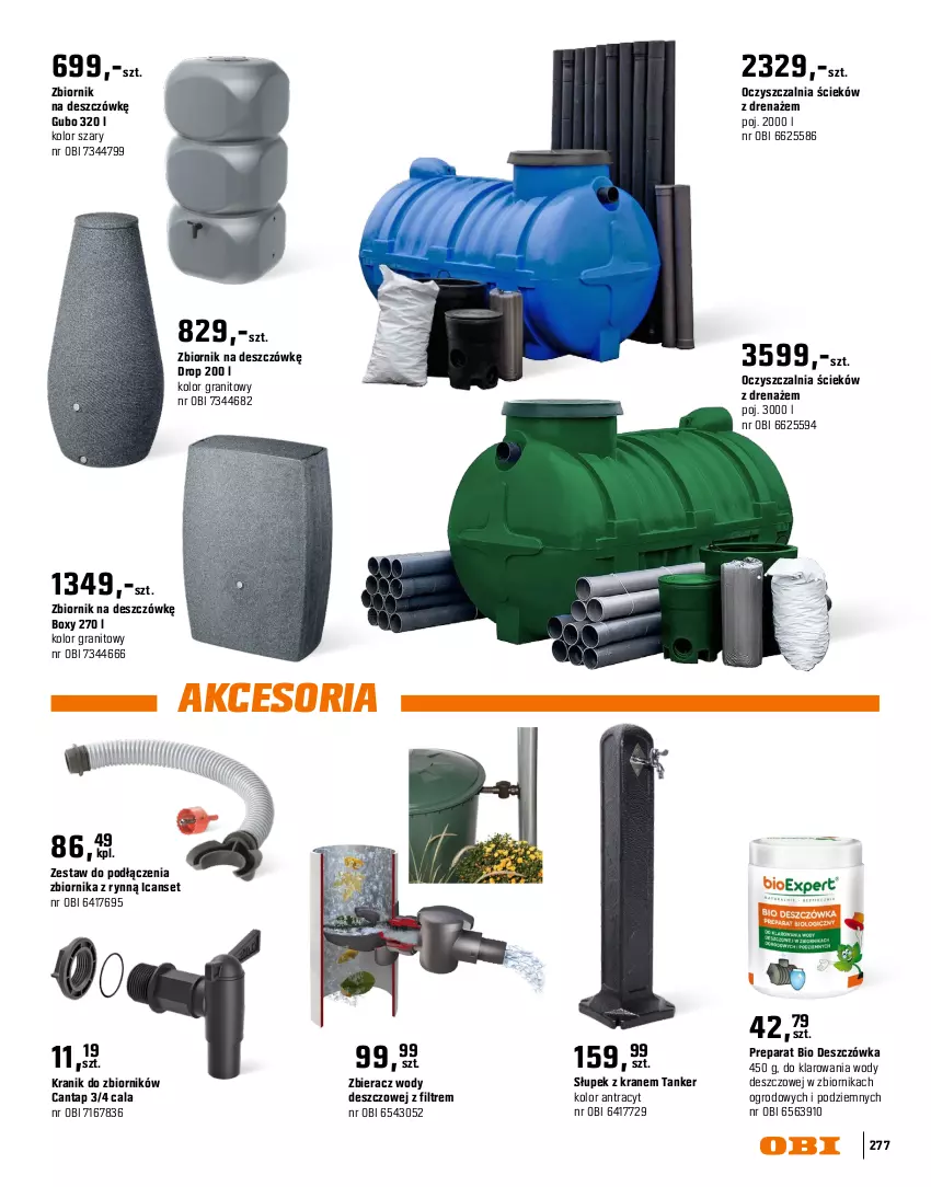 Gazetka promocyjna Obi - Gazetka OBI - ważna 16.03 do 30.09.2026 - strona 277 - produkty: Gra, Słupek