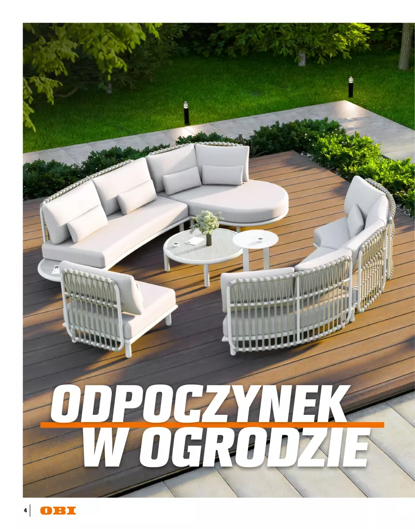 Gazetka promocyjna Obi - Gazetka OBI - ważna 16.03 do 30.09.2026 - strona 4 - produkty: Grill, Ogród, Por, Rum