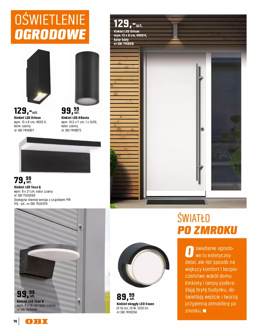 Gazetka promocyjna Obi - Gazetka OBI - ważna 16.03 do 30.09.2026 - strona 74 - produkty: Piec, Ser, Słupek, Słupek wysoki, Sok