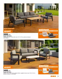 Gazetka promocyjna Obi - Gazetka OBI - Gazetka - ważna od 30.09 do 30.09.2026 - strona 17 - produkty: Sok, Jadalnia, Stolik, Stół, Sofa, Poszewka, Fotel, Meble, Intel, Fa