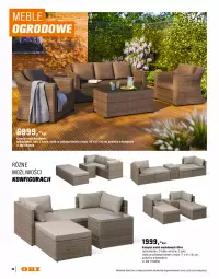 Gazetka promocyjna Obi - Gazetka OBI - Gazetka - ważna od 30.09 do 30.09.2026 - strona 18 - produkty: Sok, Puf, Stolik, Stół, Sofa, Fotel, Meble, Intel, Fa