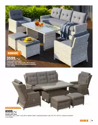 Gazetka promocyjna Obi - Gazetka OBI - Gazetka - ważna od 30.09 do 30.09.2026 - strona 19 - produkty: Sok, Puf, Stolik, Stół, Sofa, Fotel, Meble, Intel, Fa