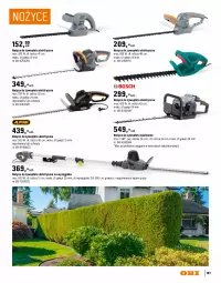 Gazetka promocyjna Obi - Gazetka OBI - Gazetka - ważna od 30.09 do 30.09.2026 - strona 197 - produkty: Teleskop, Odkurzacz, Noż, Odkurzacze, Rura, Nożyce, Kosz, Tarka