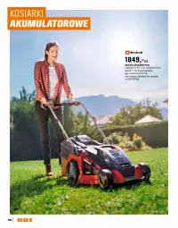 Gazetka promocyjna Obi - Gazetka OBI - Gazetka - ważna od 30.09 do 30.09.2026 - strona 206 - produkty: Top, Sok, Por, Kosz, Warka, Kosiarka, Mobil, Akumulator