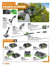 Gazetka promocyjna Obi - Gazetka OBI - Gazetka - ważna od 30.09 do 30.09.2026 - strona 216 - produkty: Teleskop, Odkurzacz, Noż, Nożyce, Kosz, Warka, Dmuchawa do liści, Odkurzacz do liści, Kasza, Akumulator