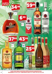 Gazetka promocyjna Topaz - Gazetka - Gazetka - ważna od 16.07 do 16.07.2026 - strona 10 - produkty: Biały Bocian, Rum, Gin, Gra, Coca-Cola, Bacardi, Krupnik, Brandy, Likier