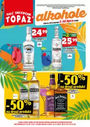 Gazetka promocyjna Topaz - Gazetka - Gazetka - ważna od 16.07 do 16.07.2026 - strona 3 - produkty: Top, Gin, Whiskey, Wódka