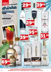 Gazetka promocyjna Topaz - Gazetka - Gazetka - ważna od 16.07 do 16.07.2026 - strona 6 - produkty: Sok pomarańczowy, Sok, Gin, Bols, Wódka, Stock, Krupnik, Ogiński, Wino, Lanki, Grejpfrut