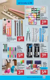 Gazetka promocyjna Aldi - Artykuły przemysłowe i tekstylia - Gazetka - ważna od 09.08 do 09.08.2025 - strona 7 - produkty: Długopis, Klej, Pojemnik, Tusz