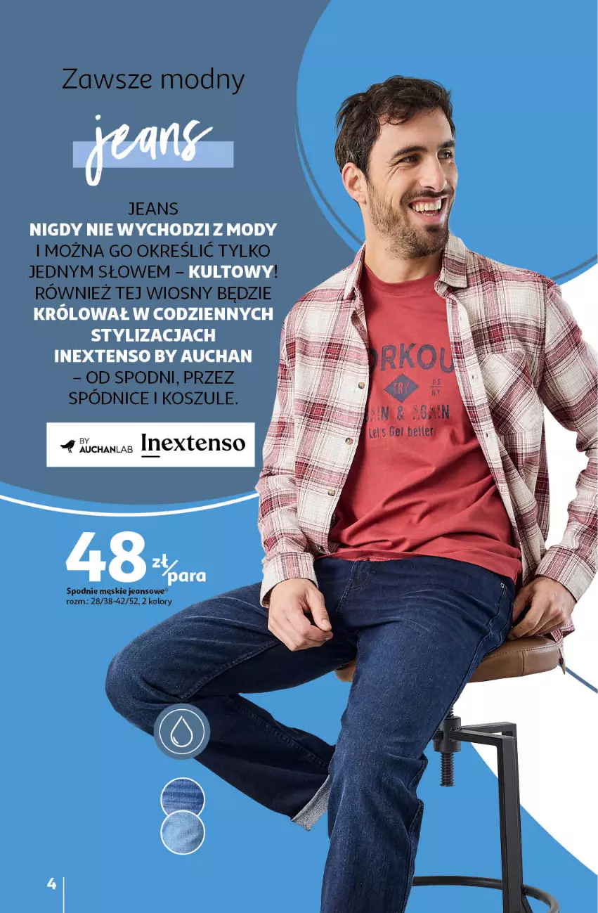 Gazetka promocyjna Auchan - Gazetka Wiosenne inspiracje Hipermarket Auchan - ważna 29.02 do 13.03.2024 - strona 4