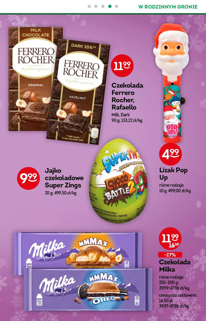 Gazetka promocyjna Żabka - ważna 08.12 do 14.12.2021 - strona 23 - produkty: Czekolada, Fa, Ferrero, Ferrero Rocher, Milka