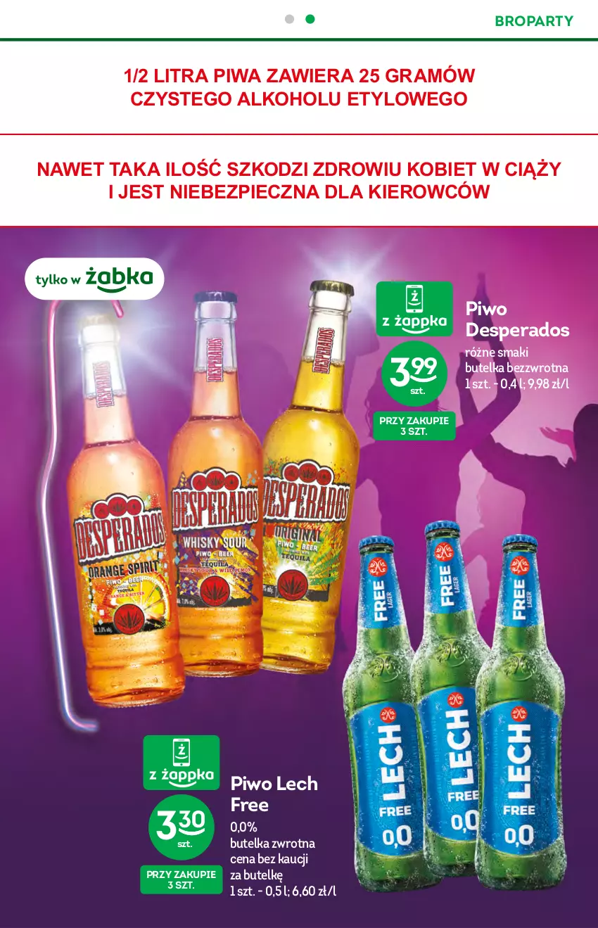 Gazetka promocyjna Żabka - ważna 08.12 do 14.12.2021 - strona 27 - produkty: Desperados, Gra, Piec, Piwa, Piwo