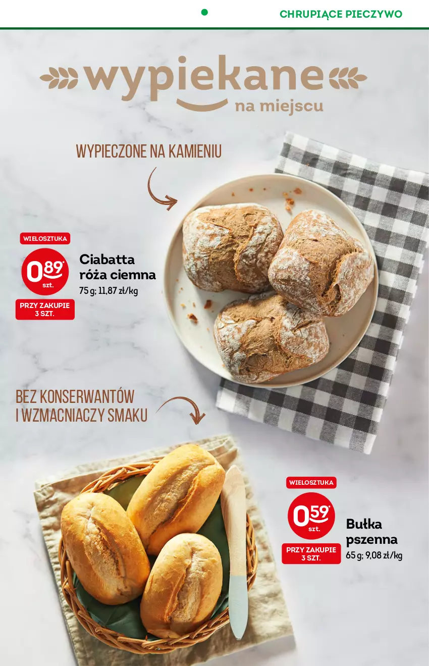 Gazetka promocyjna Żabka - ważna 08.12 do 14.12.2021 - strona 38 - produkty: Bułka, Ciabatta, Piec, Pieczywo, Róża, Ser