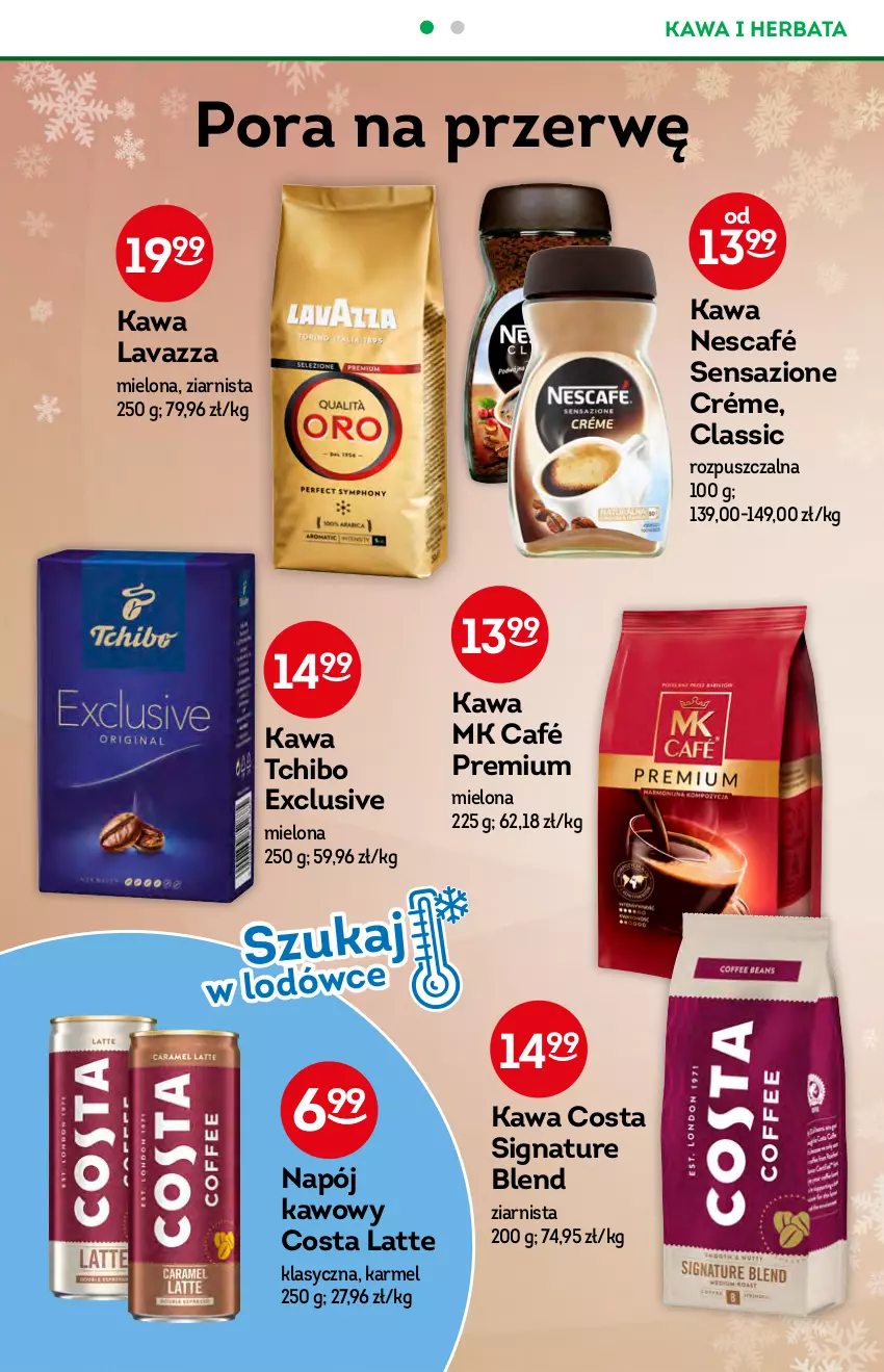 Gazetka promocyjna Żabka - ważna 08.12 do 14.12.2021 - strona 44 - produkty: Herbata, Kawa, Lavazza, Napój, Nescafé, Por, Tchibo