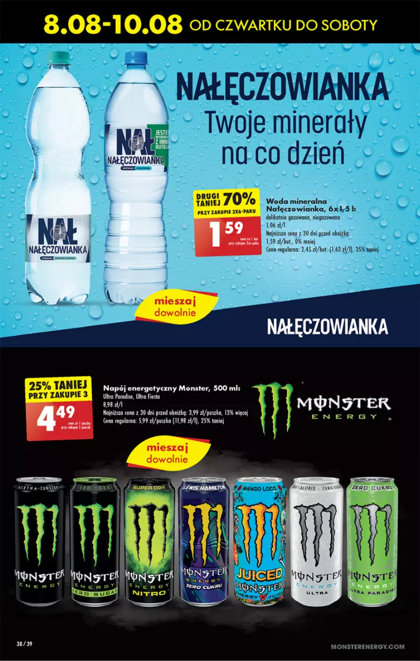 Gazetka promocyjna Biedronka - Od czwartku - ważna 08.08 do 14.08.2024 - strona 44 - produkty: Inka, Napój, Napój energetyczny