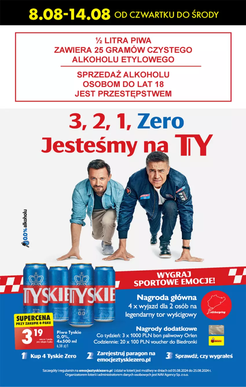 Gazetka promocyjna Biedronka - Od czwartku - ważna 08.08 do 14.08.2024 - strona 45 - produkty: Gra, Piwa, Por, Sport