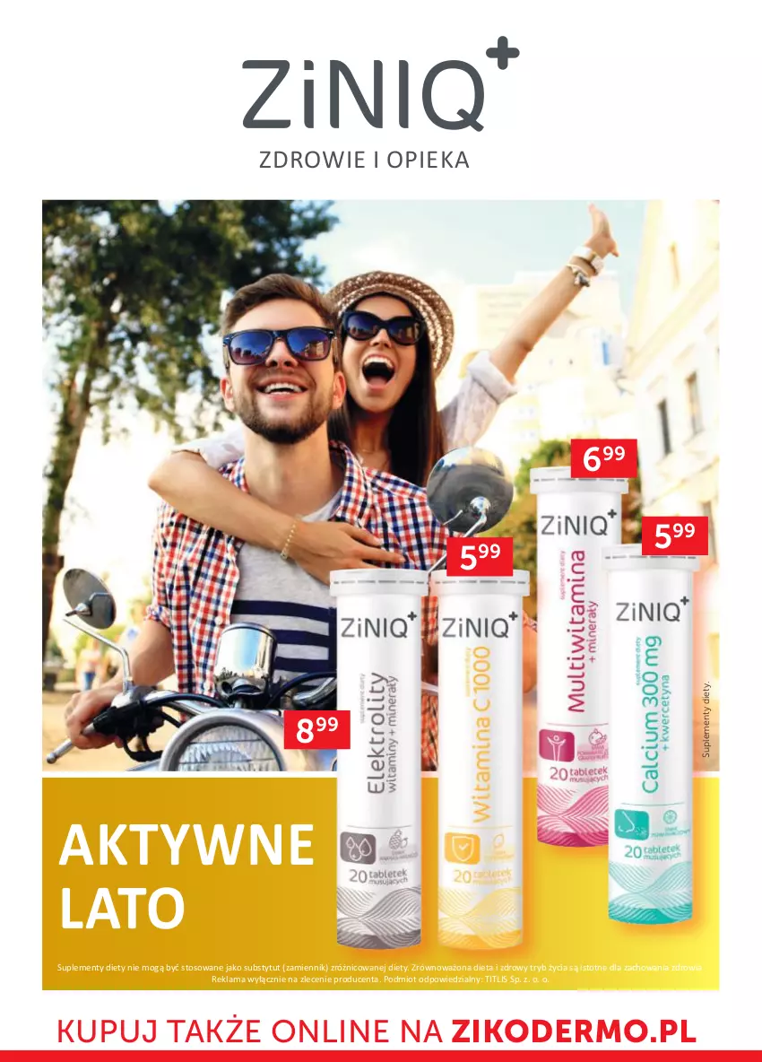 Gazetka promocyjna Ziko - Gazetka Ziko Dermo - ważna 02.06 do 14.06.2023 - strona 14 - produkty: Zdrowie