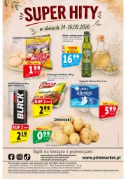 Gazetka promocyjna Prim Market - Gazetka - ważna od 16.09 do 16.09.2026 - strona 16 - produkty: Sok, Hamburger, Dell, Lack, Burger, Always, Podpaski, Napój, Always Ultra