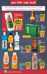 Gazetka promocyjna Aldi - Pełna oferta - Gazetka - ważna od 14.09 do 14.09.2024 - strona 14 - produkty: Piwa, Piwo, Sok, Gra, Kasztelan, Napój izotoniczny, Oshee, Napój, Lech Premium