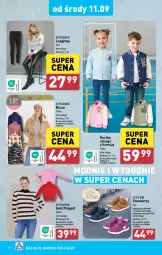 Gazetka promocyjna Aldi - Pełna oferta - Gazetka - ważna od 14.09 do 14.09.2024 - strona 30 - produkty: Gin, Sneakersy, Kurtka, LANA, Legginsy, Bluza, Fa