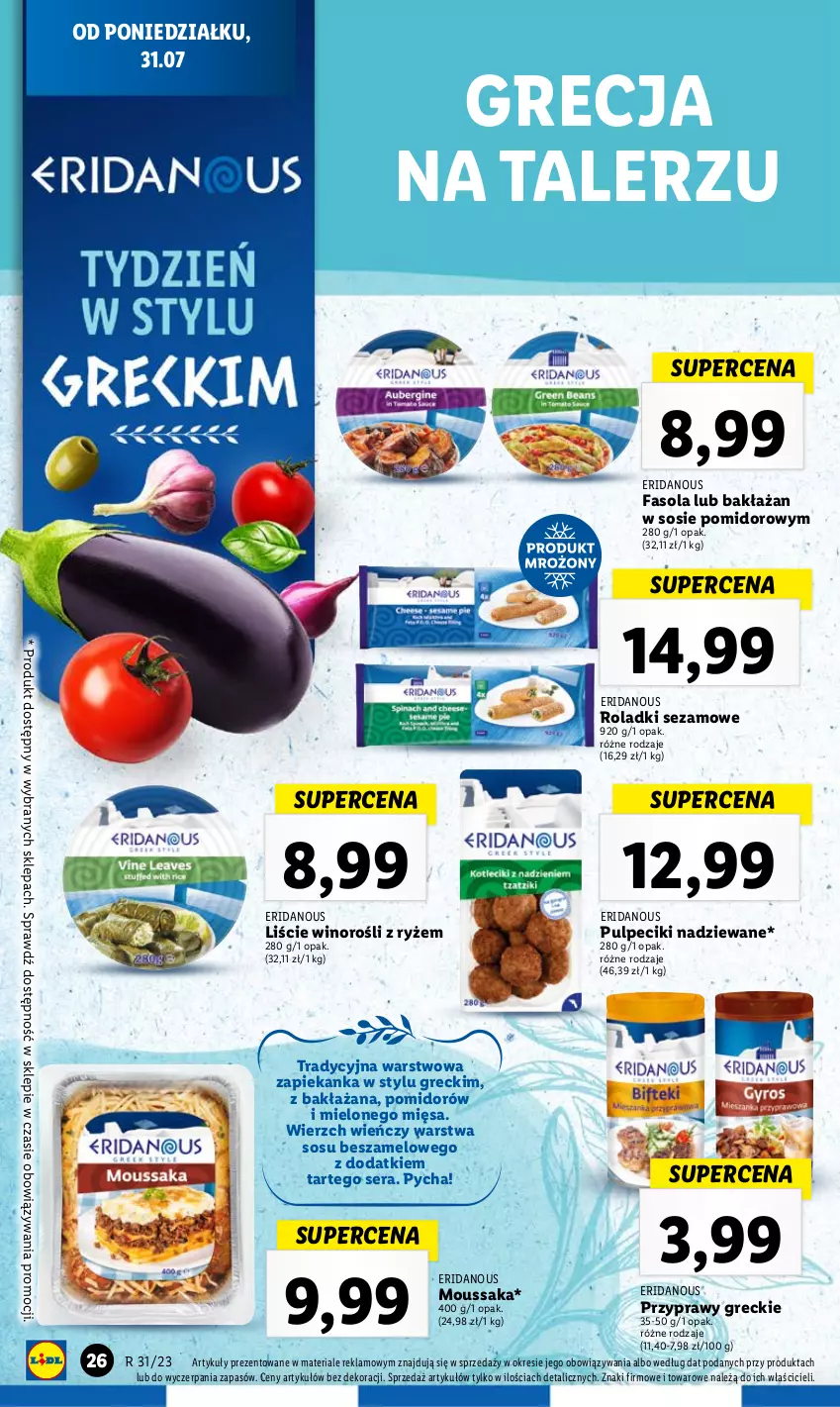 Gazetka promocyjna Lidl - GAZETKA - ważna 31.07 do 05.08.2023 - strona 36 - produkty: Fa, Fasola, Przyprawy, Ryż, Ser, Sezam, Sos, Talerz, Wino, Zapiekanka