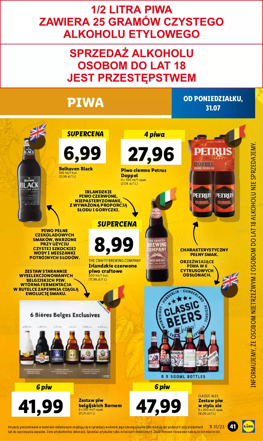 Gazetka promocyjna Lidl - GAZETKA - ważna 31.07 do 05.08.2023 - strona 53 - produkty: Koc, Lack, LG, Piwa, Piwo, Por