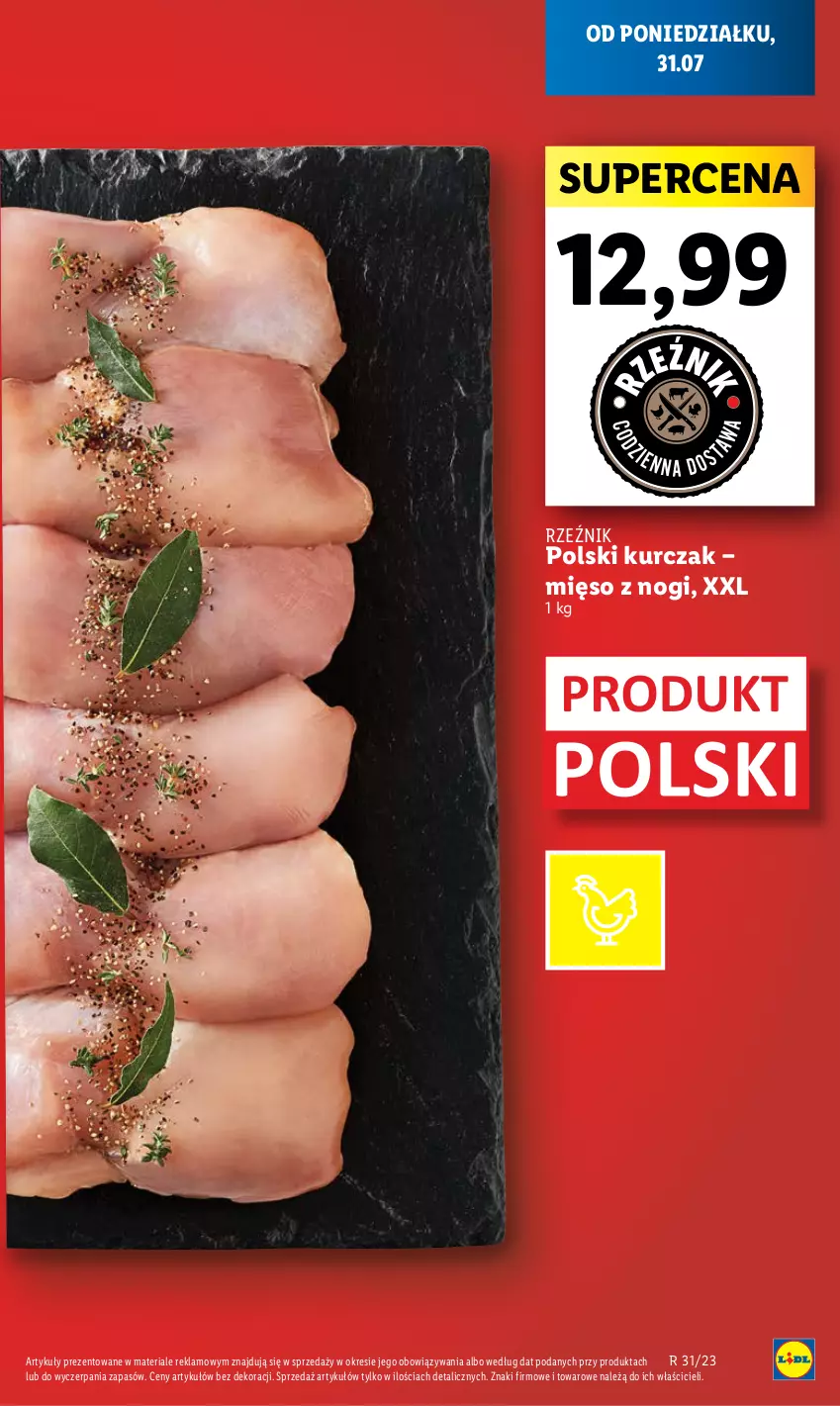 Gazetka promocyjna Lidl - GAZETKA - ważna 31.07 do 05.08.2023 - strona 7 - produkty: Kurczak, Mięso