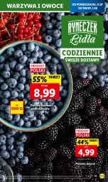 Gazetka promocyjna Lidl - GAZETKA - Gazetka - ważna od 05.08 do 05.08.2023 - strona 25 - produkty: Warzywa, Warzywa i owoce, Jeżyny, Owoce