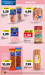 Gazetka promocyjna Lidl - GAZETKA - Gazetka - ważna od 05.08 do 05.08.2023 - strona 44 - produkty: Parówki sokoliki, Sok, Ser, Pur, Sokołów, Parówki, Parówki z indyka, Szynka konserwowa, Szynka, PIKOK, Boczek, Kabanos, Kiełbasa