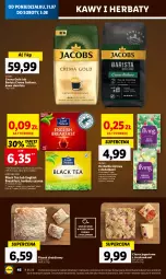 Gazetka promocyjna Lidl - GAZETKA - Gazetka - ważna od 05.08 do 05.08.2023 - strona 58 - produkty: Piec, Torebka, Rum, Kawa ziarnista, Jogurt, Ananas, Kawa, Kosz, Herbata czarna, Lack, Regał, Ciasto jogurtowe, Jacobs, Irving, Herbata, Mięta, Fa