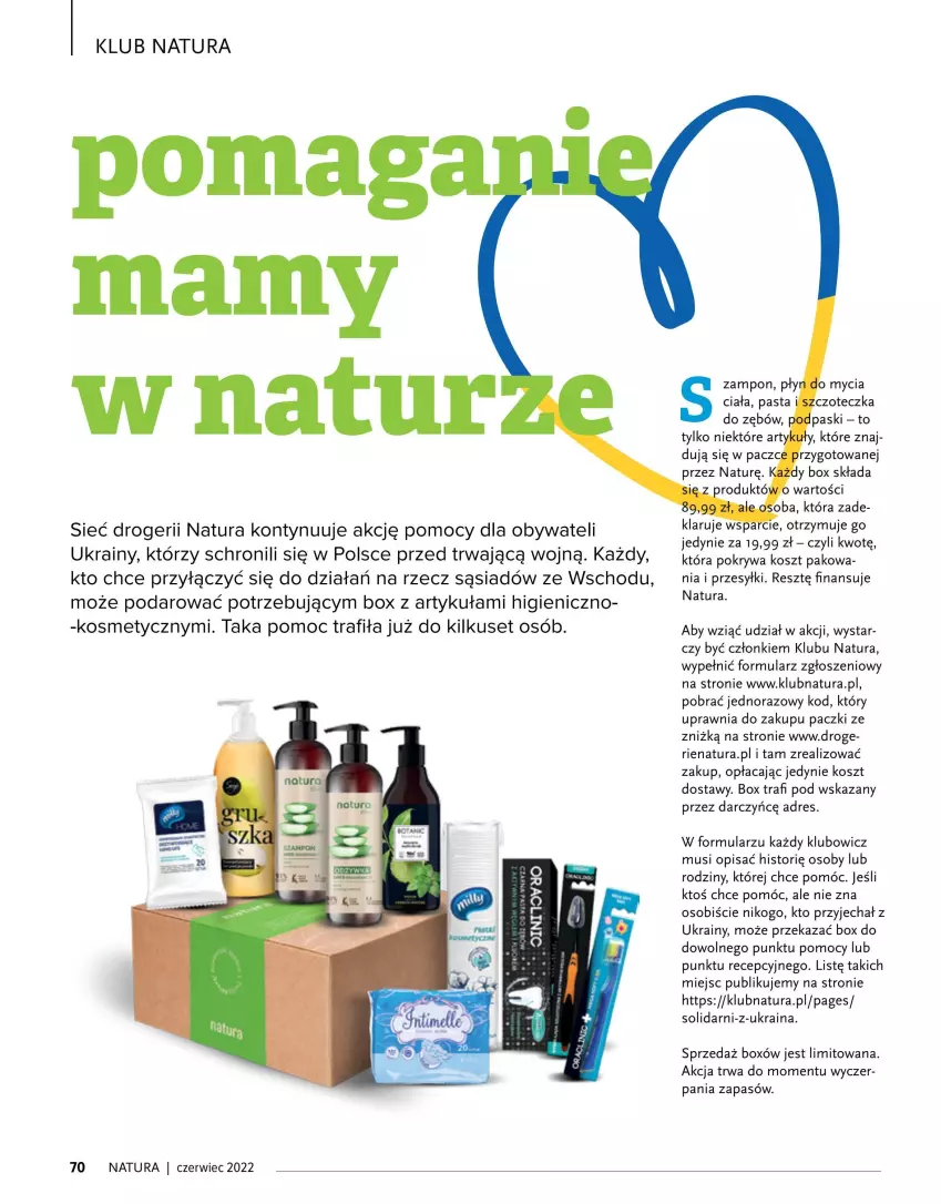 Gazetka promocyjna Drogerie Natura - Gazetka Drogerie Natura - ważna 01.06 do 30.06.2022 - strona 70 - produkty: Dres, Kosz, Mus, Płyn do mycia, Podpaski, Pokrywa, Szczoteczka, Szczoteczka do zębów