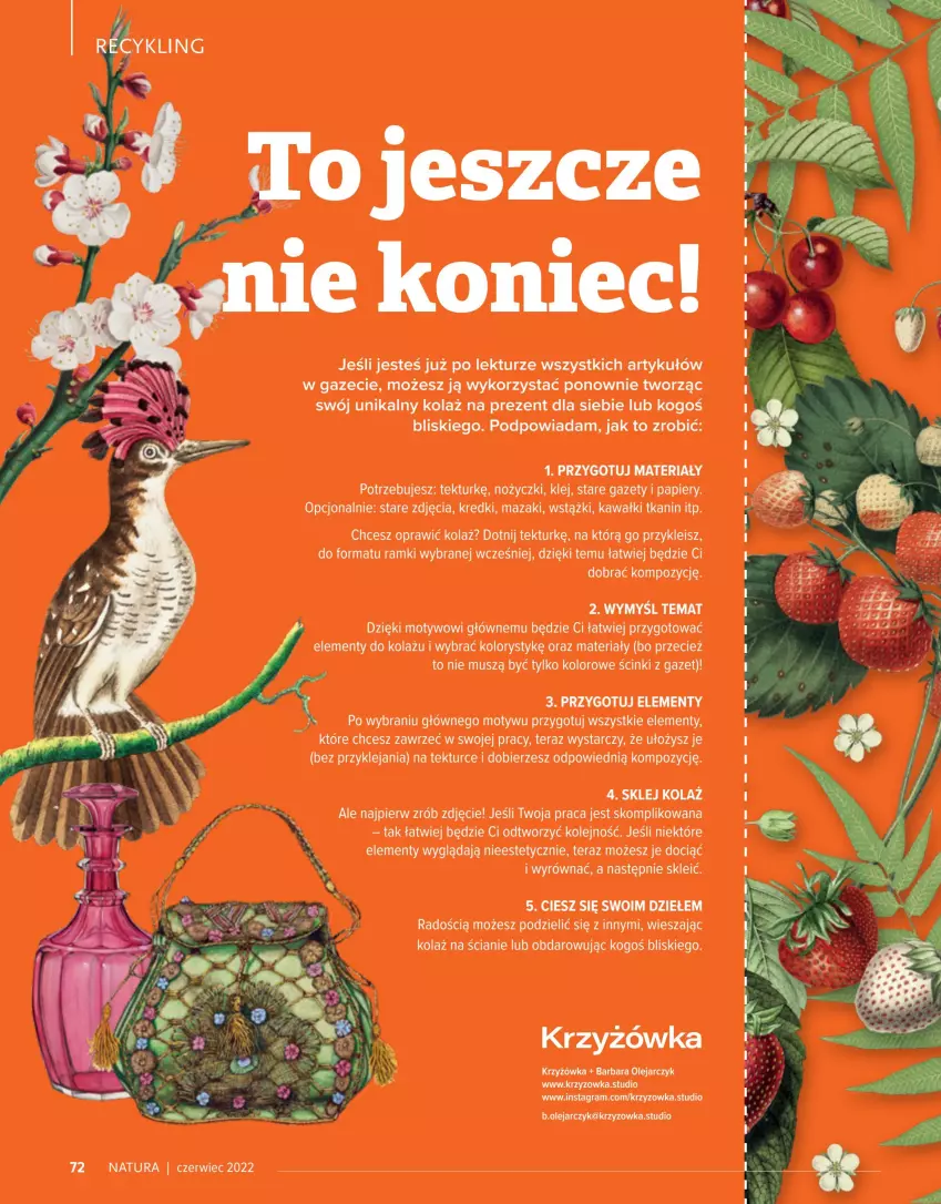 Gazetka promocyjna Drogerie Natura - Gazetka Drogerie Natura - ważna 01.06 do 30.06.2022 - strona 72 - produkty: Gra, Kawa, Klej, Mus, Noż, Nożyczki, Olej, Papier, Tera