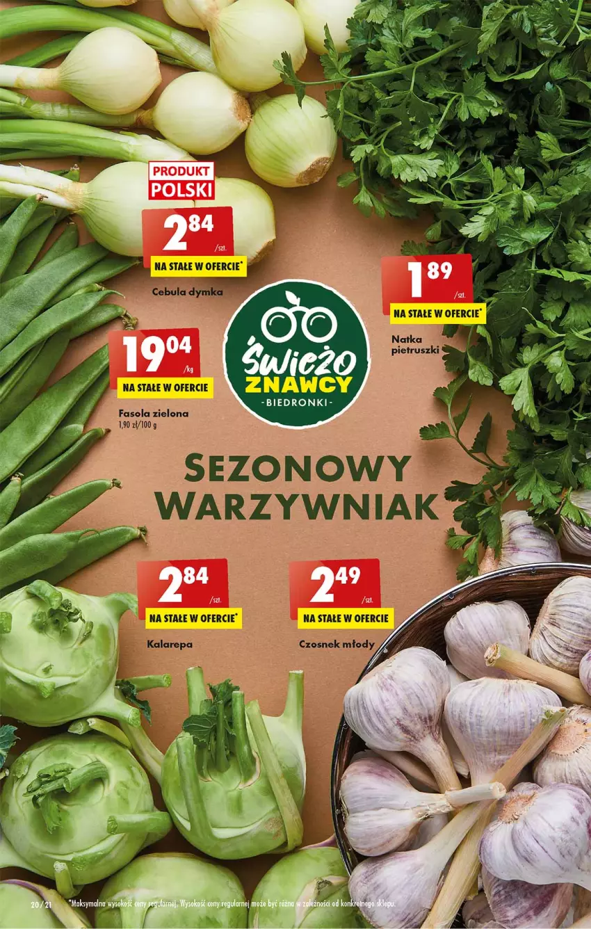 Gazetka promocyjna Biedronka - W tym tygodniu P - ważna 04.04 do 10.04.2022 - strona 20 - produkty: Czosnek, Dron, Fa, Fasola