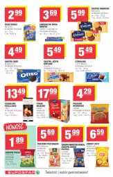 Gazetka promocyjna Spar - EuroSpar - Gazetka - ważna od 03.09 do 03.09.2025 - strona 12 - produkty: Goplana, Ciastka, Krakus, Top, Cukier, Beko, Beskidzki, Jeżyki, Chipsy, Chrupki, LANA, Mleczko, Czekolada, Przysnacki, Mentos, Lorenz, Monster Munch, Aksam, Cukierki, Oreo, Krakuski, Lindt