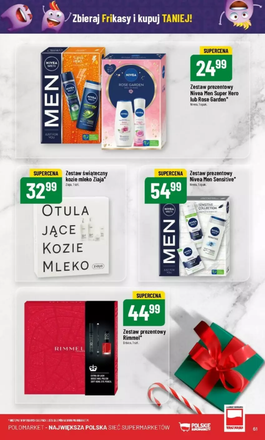 Gazetka promocyjna PoloMarket - ważna 06.12 do 12.12.2023 - strona 58 - produkty: BIC, Mleko, Nivea, Nivea Men, Zestaw prezentowy