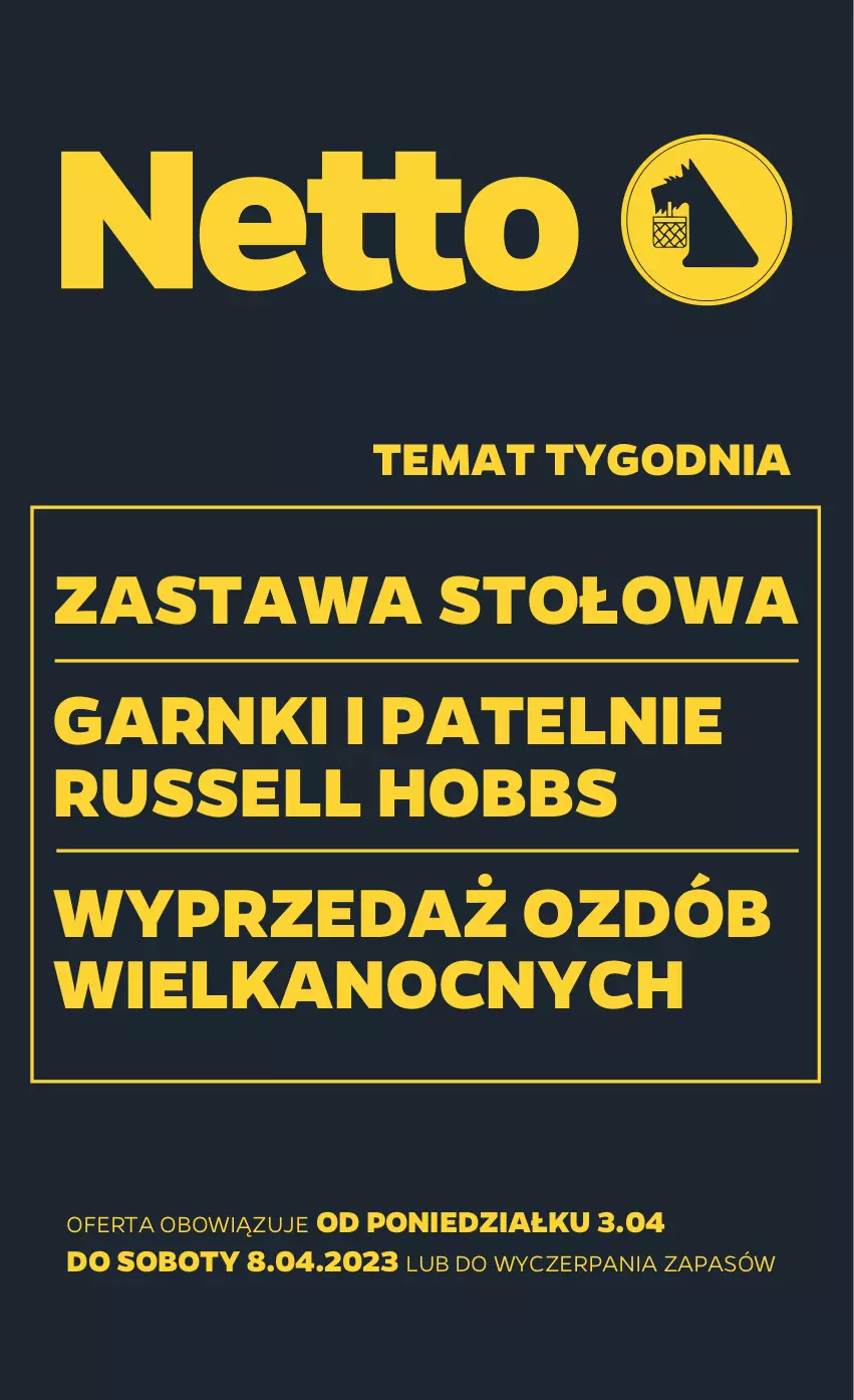 Gazetka promocyjna Netto - Akcesoria i dodatki - ważna 03.04 do 08.04.2023 - strona 1