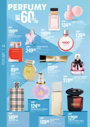 Gazetka promocyjna Super Pharm - Gazetka - Gazetka - ważna od 14.09 do 14.09.2022 - strona 10 - produkty: Woda perfumowana, Gra, Versace, Hugo Boss, Brit, Calvin Klein, Lanvin, Perfum, Laur, Woda toaletowa, Thierry Mugler, Candy, Burberry, Yves Saint Laurent, Flora, Woda, Giorgio Armani