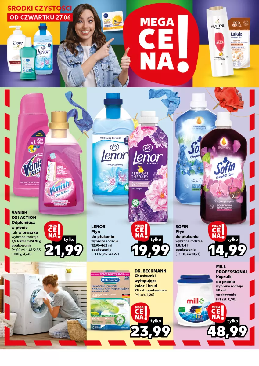 Gazetka promocyjna Kaufland - Kaufland - ważna 01.07 do 03.07.2024 - strona 22 - produkty: Chusteczki, Lenor, Odplamiacz, Vanish