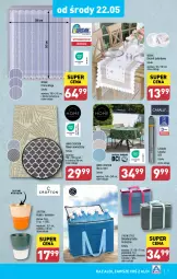 Gazetka promocyjna Aldi - Artykuły przemysłowe i tekstylia - Gazetka - ważna od 25.05 do 25.05.2024 - strona 3 - produkty: Sok, Latarka LED, Tarka, Torba, Mars, Firana, Bieżnik, Bateria, Latarka, Wkładki, Obrus, Dywan